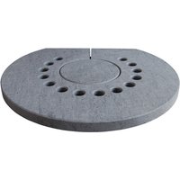 ADURO Dekorationsplatte, Länge: 49 cm, Speckstein, grau - grau | braun (Rabatt: 27 %) Unkategorisiert online kaufen