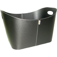 ADURO Holzkorb »Baseline«, Ø: 45cm, schwarz, Kunstleder Unkategorisiert online kaufen