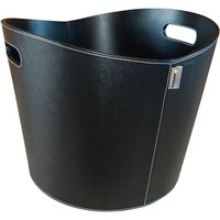 ADURO Holzkorb »Proline«, Ø: 39cm, schwarz, Kunstleder Unkategorisiert online kaufen