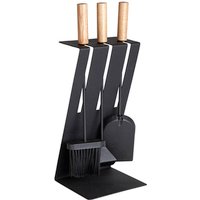 ADURO Kaminbesteck »Baseline 3«, 4-tlg., Metall/Stahl/Holz, schwarz/braun - schwarz | braun (Rabatt: 17 %) Unkategorisiert online kaufen