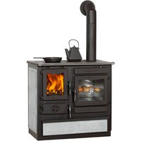 GLOBEFIRE Holzherd »Alhena«, grau, Naturstein, 7 kW, Dauerbrand geeignet Unkategorisiert online kaufen