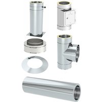 Tecnovis Außenwandkamin-Grundset »Zitec-Eco«, Ø130 mm - silberfarben (Rabatt: 21 %) Unkategorisiert online kaufen Tecnovis Außenwandkamin-Grundset »Zitec-Eco«, Ø130 mm - silberfarben (Rabatt: 21 %) Unkategorisiert online kaufen