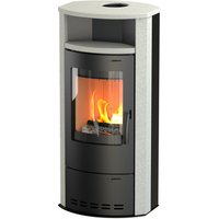 THERMIA Kaminofen, »Cumulus«, schwarz, Stahl/Kalkstein, 7 kW Unkategorisiert online kaufen