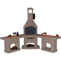 WELLFIRE Grillkamin "Außenküche Nova Quatro", BxTxH: 188x73x215 cm (RABATT 7%) Unkategorisiert online kaufen