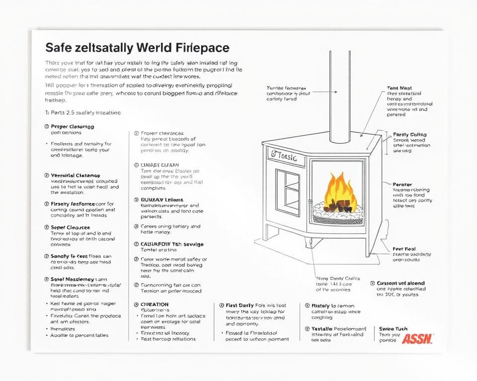 Kamineinbau Sicherheitshinweise