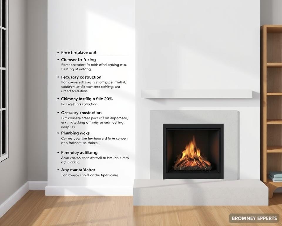 Kamineinbaukosten Übersicht