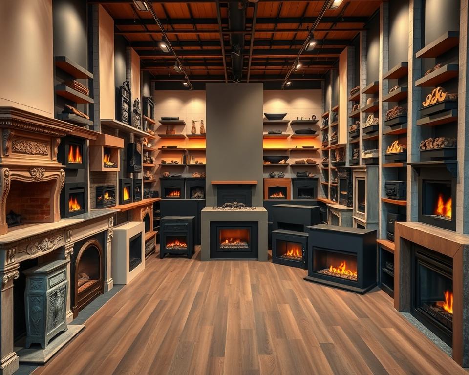 Verschiedene Kaminarten im Vergleich