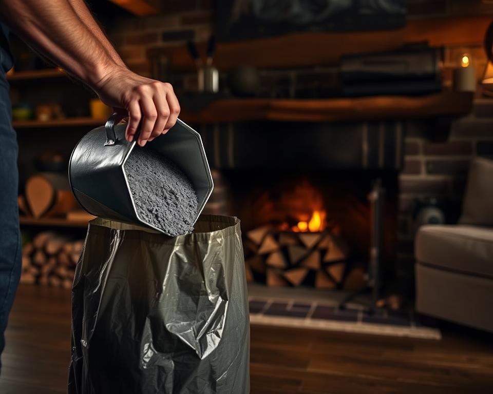 Wo Kamin asche entsorgen?