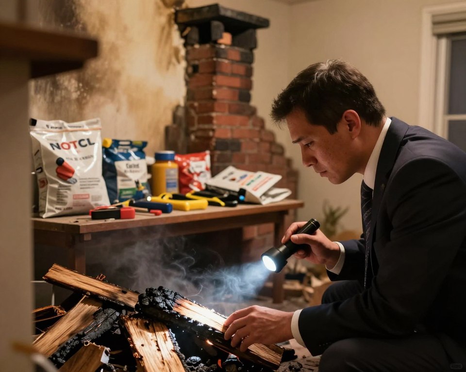 Brandursachenermittlung & Beweissicherung bei Kamin- und Schornsteinschäden